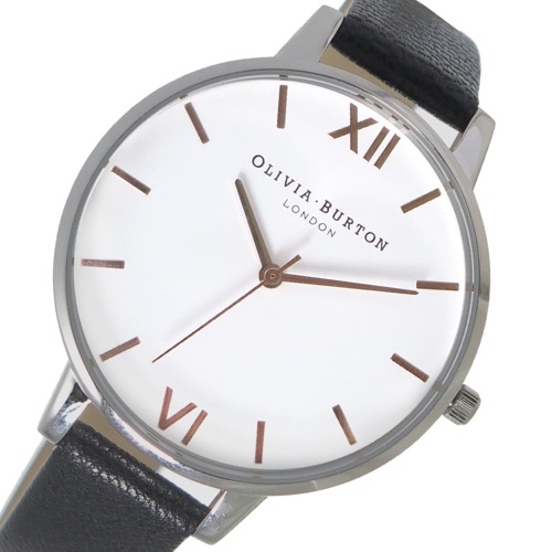 オリビアバートンレディース腕時計 OB16BDW08 ホワイト×ブラック