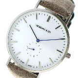 ロスリング CLASSIC 40MM  Aberdeen クオーツ ユニセックス 腕時計 RO-001-003 ベージュ/ホワイト
