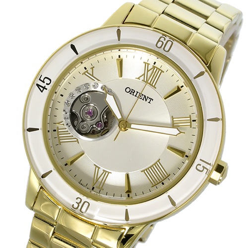 オリエント ORIENT 自動巻き レディース 腕時計 SDB0B003S0 ホワイトシルバー
