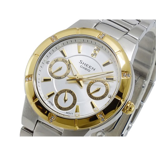 カシオ CASIO シーン SHEEN クオーツ レディース 腕時計 SHE-3800SG-7A