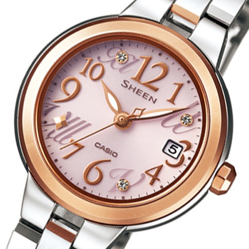 カシオ シーン ソーラー レディース 腕時計 SHE-4506SBS-4AJF 国内正規
