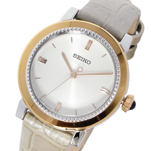 セイコー SEIKO クオーツ レディース 腕時計 SRZ452P1 ホワイト