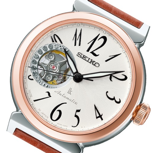 セイコー SEIKO ルキア 自動巻き レディース 腕時計 SSVM008 ホワイト 国内正規