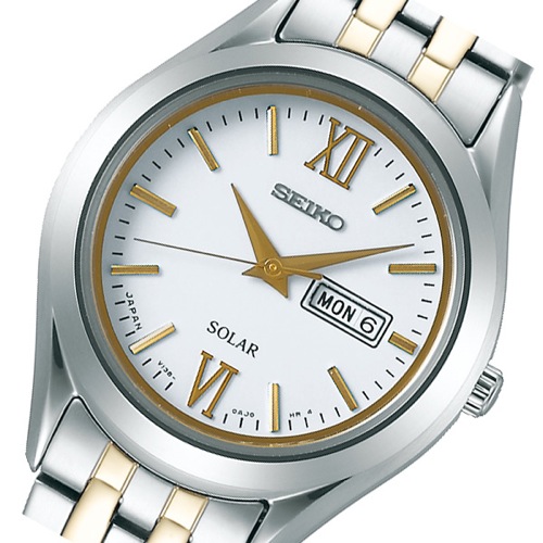 セイコー SEIKO スピリット ソーラー レディース 腕時計 STPX033 ホワイト 国内正規