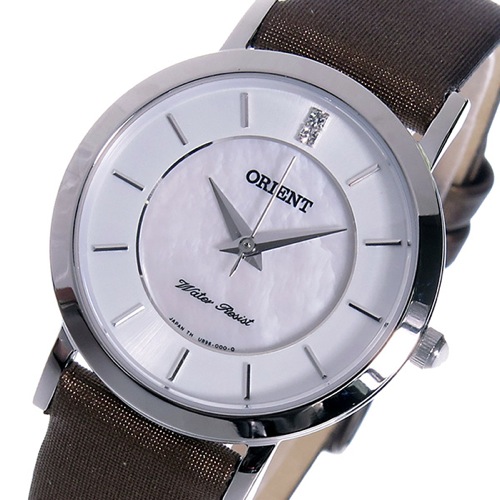 オリエント ORIENT クオーツ レディース 腕時計 SUB96006W0 シェルホワイト