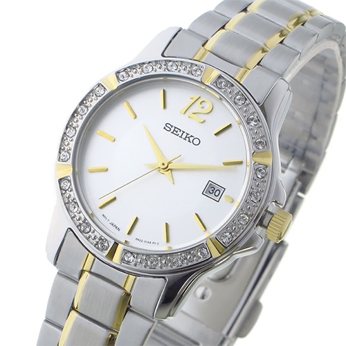 セイコー クオーツ レディース 腕時計 SUR718P1 ホワイト