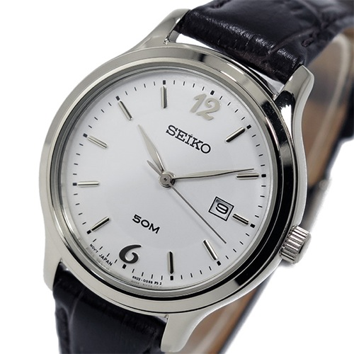 セイコー SEIKO クオーツ レディース 腕時計 SUR791P1 ホワイト