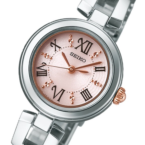 セイコー SEIKO ティセ ソーラー レディース 腕時計 SWFA153 ピンク 国内正規
