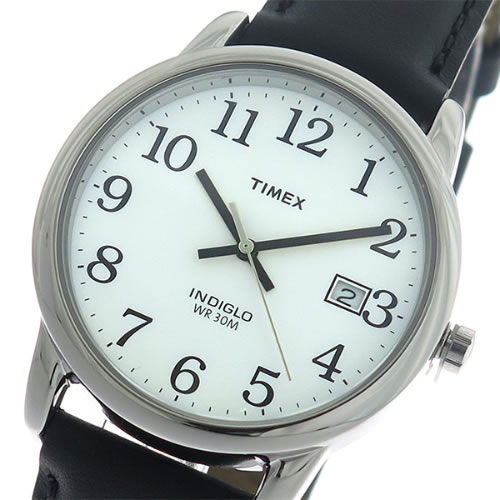 タイメックス イージーリーダー EASY READER クオーツ ユニセックス 腕時計 T2H281 ホワイト/ブラック