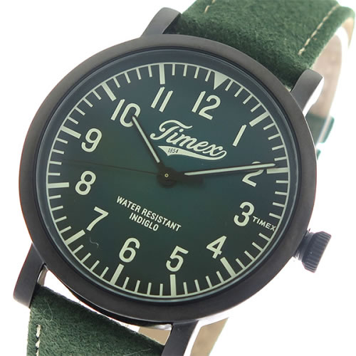 タイメックス ウォーターベリー クオーツ ユニセックス 腕時計 TW2P83300 グリーン/グリーン