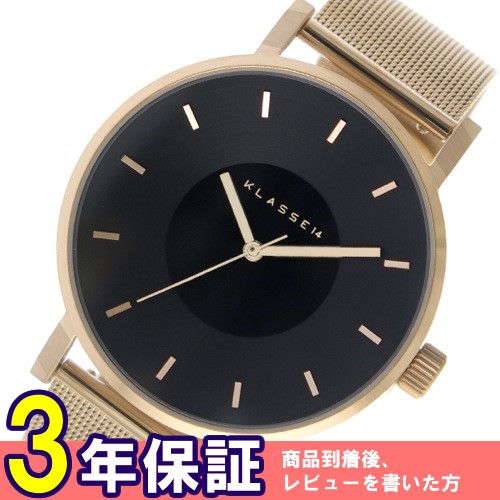 クラス14 クオーツ ユニセックス 腕時計 VO16RG006M ブラック