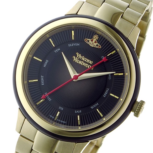 ヴィヴィアン ウエストウッド ポルトベッロ レディース 腕時計 VV158BKGD ブラック