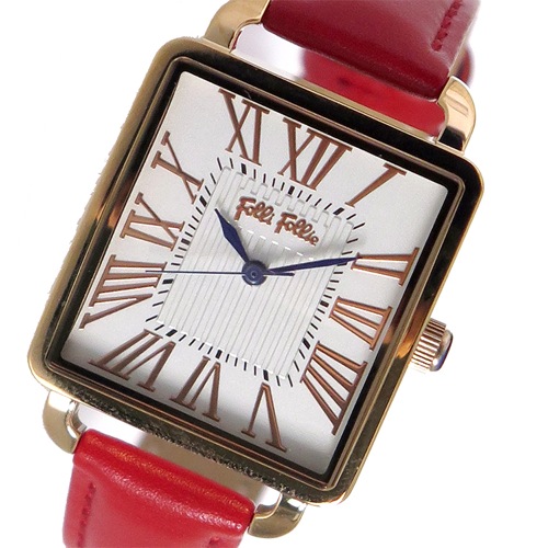 フォリフォリ クオーツ レディース 腕時計 WF16R012SPS-DR ホワイト