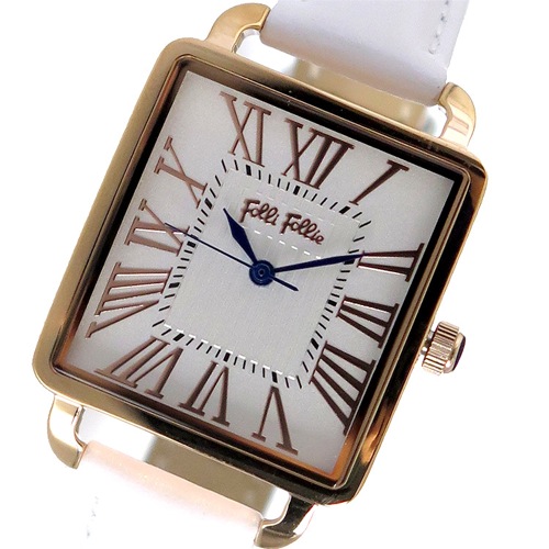 フォリフォリ クオーツ レディース 腕時計 WF16R012SPS-WH ホワイト