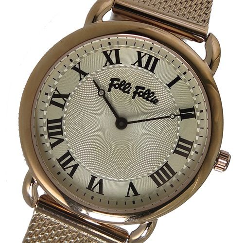 フォリフォリ クオーツ レディース 腕時計 WF16R013BPS アイボリー