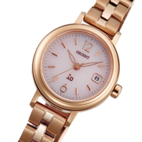 オリエント イオ  ソーラー レディース 腕時計 WI0011WG ピンク 国内正規
