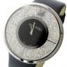 スワロフスキー クリスタルライン クオーツ レディース 腕時計 1135988 ブラック/クリアの商品詳細画像