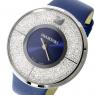 スワロフスキー クリスタルライン クオーツ レディース 腕時計 1184026 ブルー/クリアの商品詳細画像