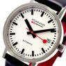 モンディーン MONDAINE 腕時計 レディース A128.30008.16SBB 自動巻き ホワイト ブラックの商品詳細画像