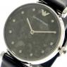 エンポリオアルマーニ EMPORIO ARMANI 腕時計 レディース AR11171 クォーツ ブラックマーブル ブラックの商品詳細画像