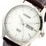 シチズン CITIZEN 腕時計 BF2001-12A クォーツ ホワイト ブラウンの商品詳細画像