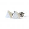 22designstudio Tetrahedron Earring (White) イヤリング CE02002の商品詳細画像