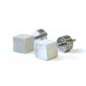 22designstudio Cube Earring (White) イヤリング CE04002の商品詳細画像