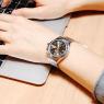 オリエント ORIENT 腕時計 レディース SEM0301WB-B クォーツ ブラック シルバーの商品詳細画像
