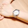 オリエント ORIENT 腕時計 レディース SEM0301WK8-B クォーツ シャンパンゴールド シルバーの商品詳細画像