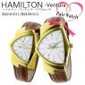 【ペアウォッチ】 ハミルトン HAMILTON ベンチュラ 腕時計 H24101511 H24301511 ホワイト/ゴールドの商品詳細画像