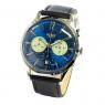 ヘンリーロンドン  ナイツブリッジ ユニセックス 40mm クロノ 腕時計 HL41-CS-0039 ブルー/ブラックの商品詳細画像