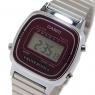 カシオ CASIO QUARTZ クオーツ レディース 腕時計 LA670WA-4 ボルドーの商品詳細画像