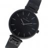 モックバーグ クオーツ レディース 腕時計 MO305 ブラックの商品詳細画像