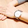 クリスチャンポール ロウ メッシュ ユニセックス 腕時計 RWM-03 ホワイト/シルバーの商品詳細画像
