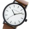 ザ ホース  オリジナル クオーツ ユニセックス 腕時計 ST0123-A9 ホワイト/ウォルナットの商品詳細画像