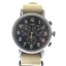 タイメックス インディグロ クオーツ メンズ レディース 腕時計 TW2P85200 ブラック/ベージュの商品詳細画像