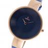 オバク クオーツ ユニセックス 腕時計 V149LXVLRA ネイビーの商品詳細画像
