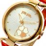 フォリフォリ FOLLIFOLLIE 腕時計 レディース WF15R029SPW-OR HEART 4 HEART クォーツ ホワイト オレンジの商品詳細画像