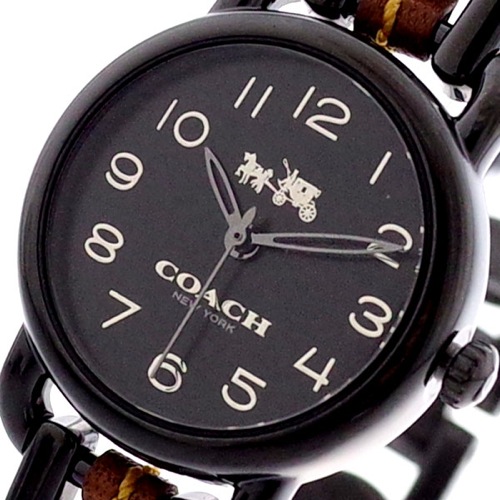 コーチ COACH 腕時計 レディース 14502724 デランシー クォーツ ブラック
