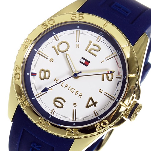 トミー ヒルフィガー クオーツ レディース 腕時計 1781637 ホワイト