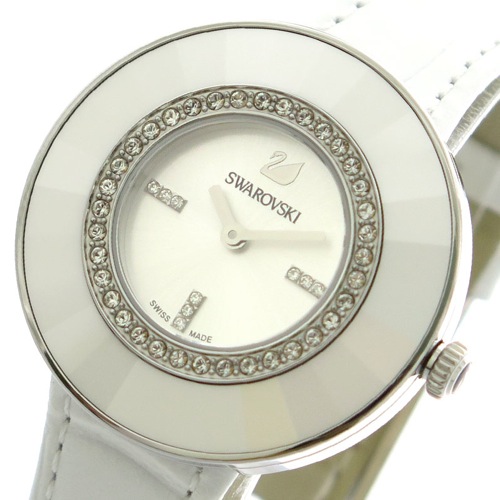 スワロフスキー SWAROVSKI 腕時計 レディース 5080504 クォーツ シルバー ホワイト