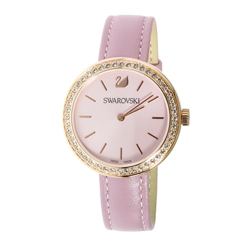 スワロフスキー　レディース　腕時計　ピンク　新品