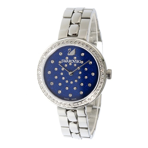 スワロフスキー SWAROVSKI クオーツ レディース 腕時計 5213685 ブルー ...
