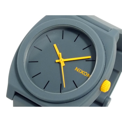 ニクソン タイムテラー 腕時計 A119-1244 MATTE STEEL GRAY