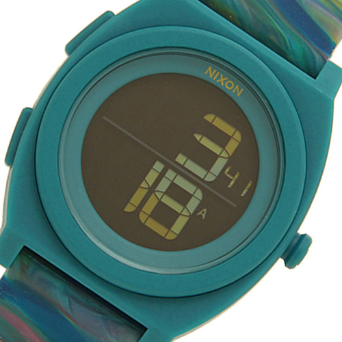 ニクソン NIXON タイムテラーデジ デジタル レディース 腕時計 A4171610 ブルー