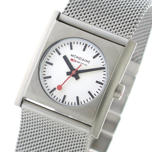 モンディーン クオーツ レディース 腕時計 A6583032016SBM ホワイト