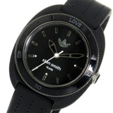 アディダス スタンスミス クオーツ レディース 腕時計 ADH3125 ブラック/ブラック