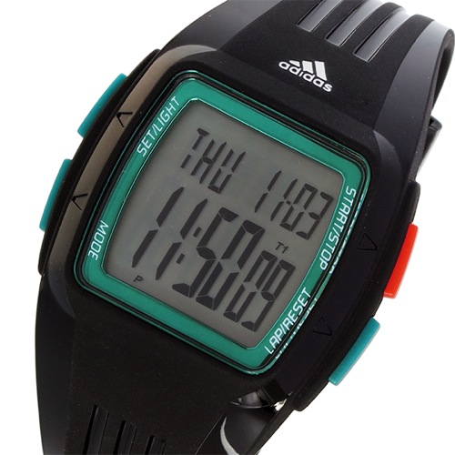 アディダス デュラモ デジタル ユニセックス 腕時計 ADP3231 ブラック