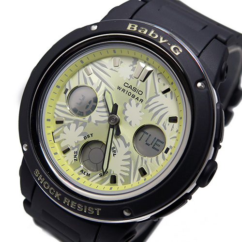 カシオ ベビージー Baby-G クオーツ レディース 腕時計 BGA-150F-1A イエロー