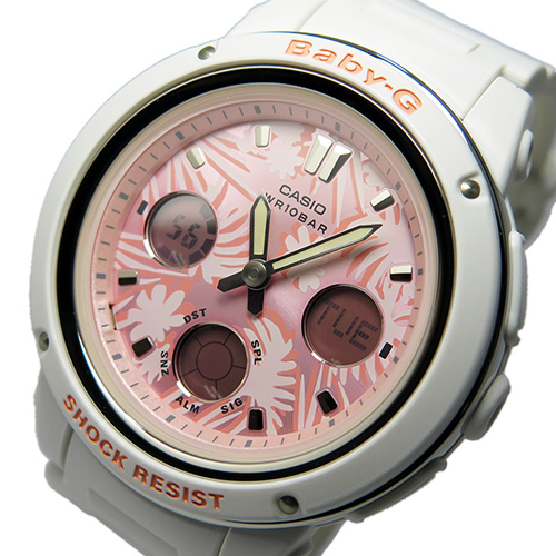 カシオ ベビージー Baby-G クオーツ レディース 腕時計 BGA-150F-7A ピンク